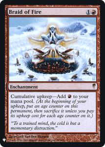 Braid of Fire {Foil} (PLST #078)
