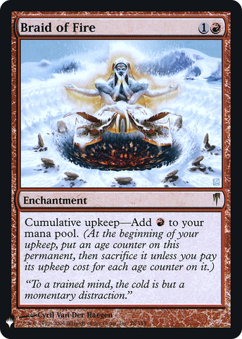 Braid of Fire {Foil} (PLST #078)