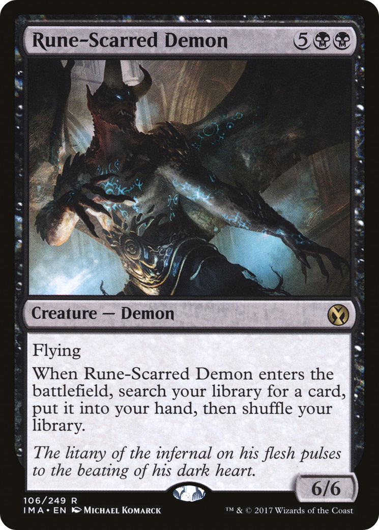 Rune-Scarred Demon (IMA #106)