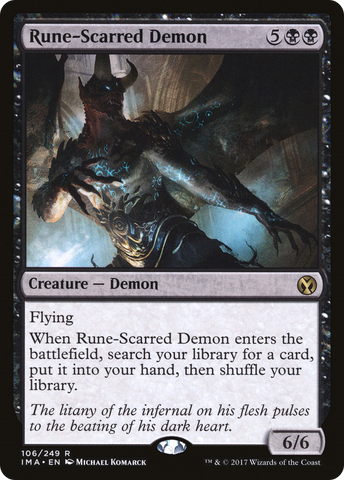 Rune-Scarred Demon (IMA #106)