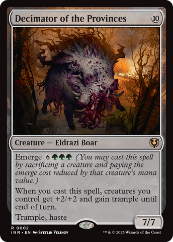 Decimator of the Provinces (INR #002)