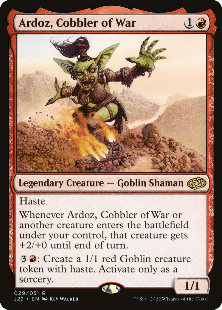 Ardoz, Cobbler of War (J22 #029)
