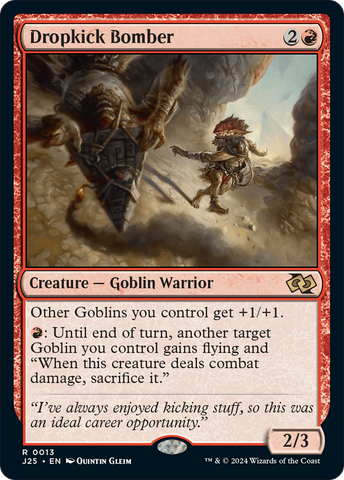 Dropkick Bomber (J25 #013)