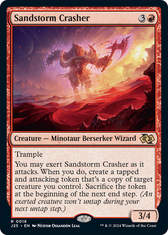 Sandstorm Crasher (J25 #018)