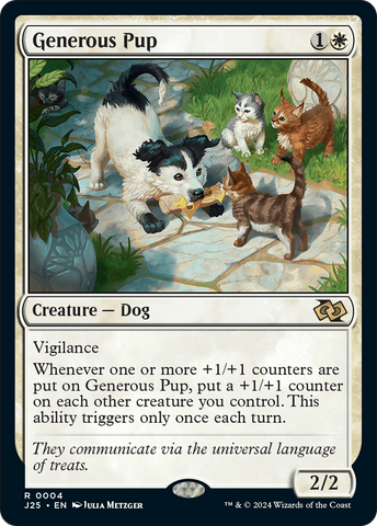 Generous Pup (J25 #004)