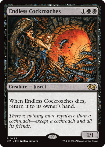 Endless Cockroaches (J25 #433)