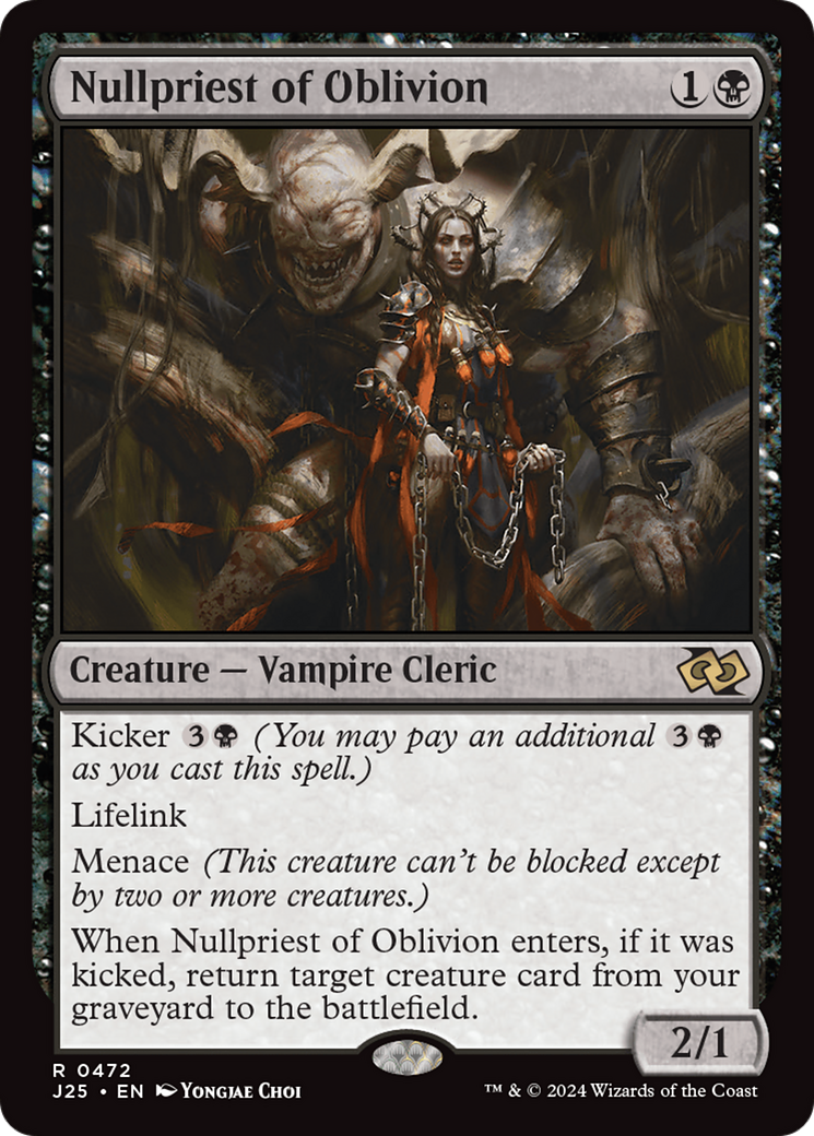 Nullpriest of Oblivion (J25 #472)