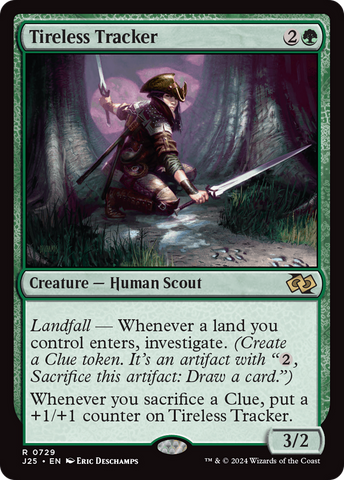 Tireless Tracker (J25 #729)
