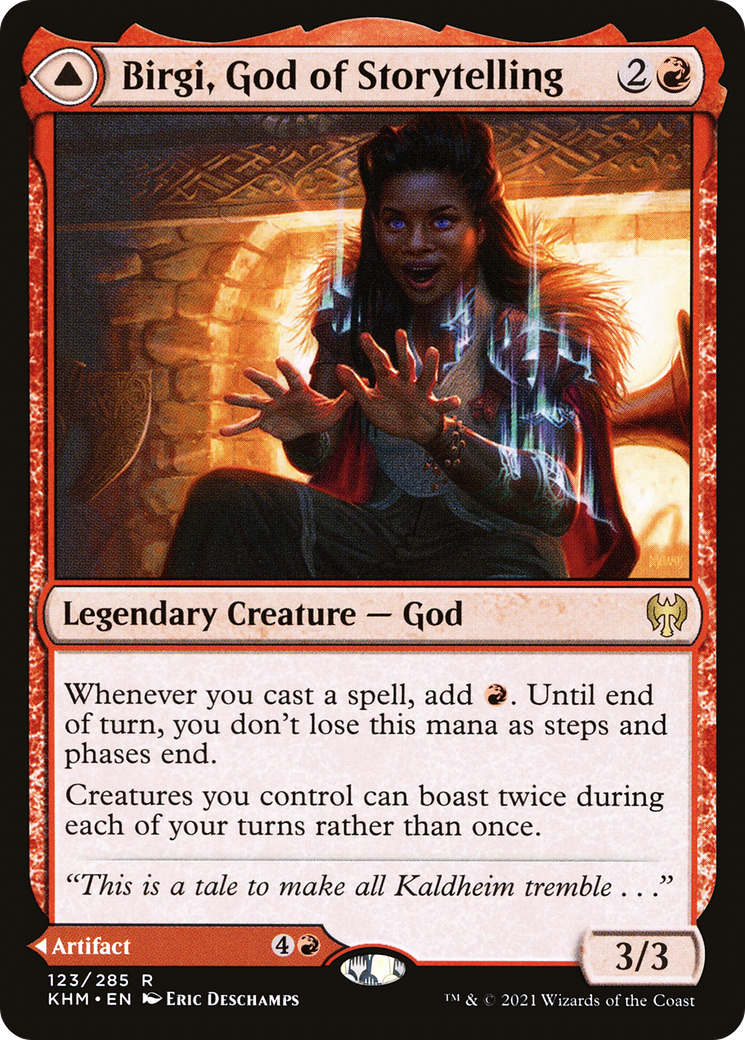 Birgi, God of Storytelling (KHM #123)
