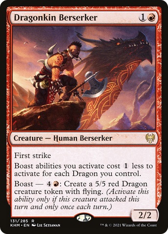 Dragonkin Berserker (KHM #131)