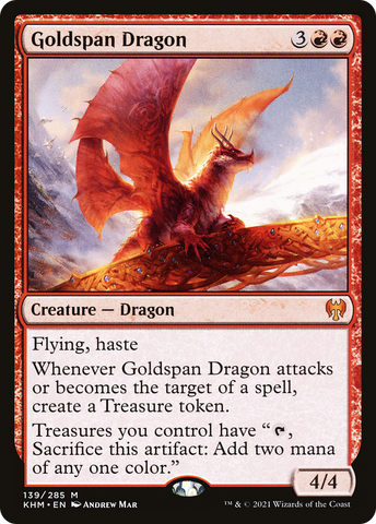 Goldspan Dragon (KHM #139)