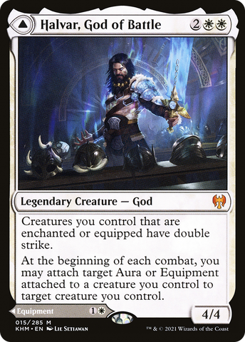 Halvar, God of Battle (KHM #015)