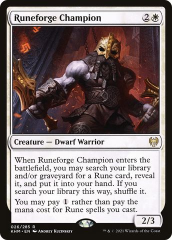 Runeforge Champion (KHM #026)