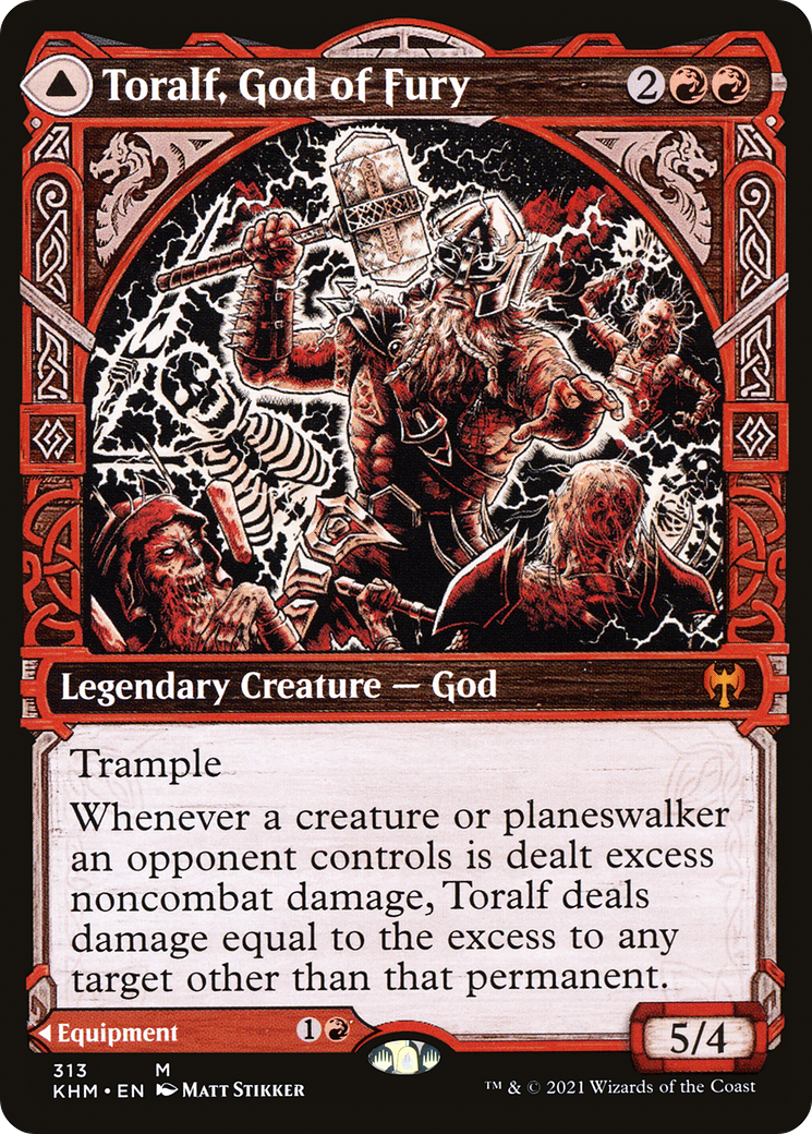 Toralf, God of Fury (KHM #313)