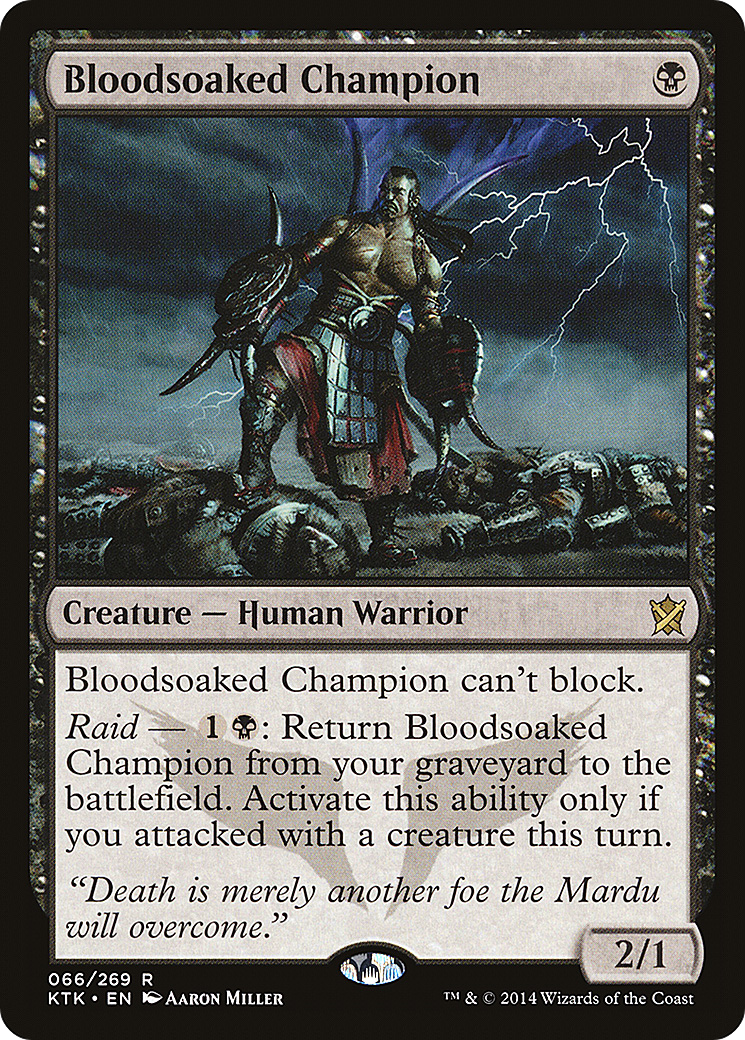 Bloodsoaked Champion (KTK #066)