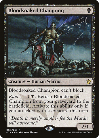 Bloodsoaked Champion (KTK #066)