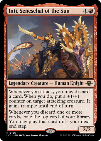 Inti, Seneschal of the Sun (LCI #156)