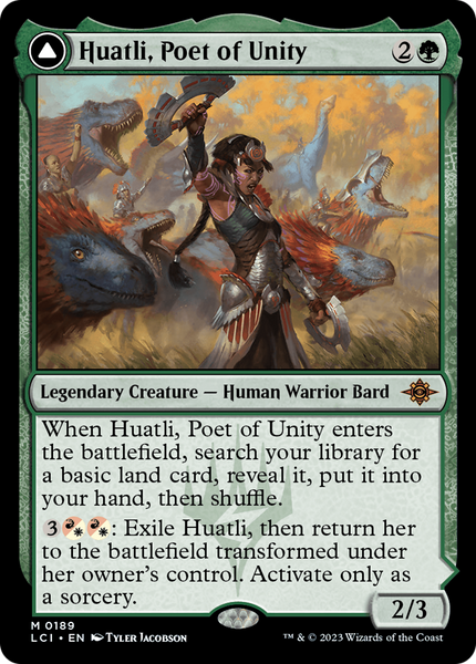 Huatli, Poet of Unity (LCI #189)