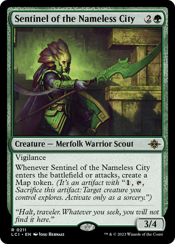 Sentinel of the Nameless City (LCI #211)
