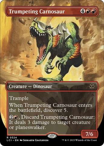 Trumpeting Carnosaur (LCI #324)