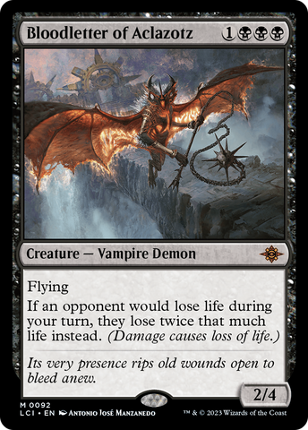 Bloodletter of Aclazotz (LCI #092)