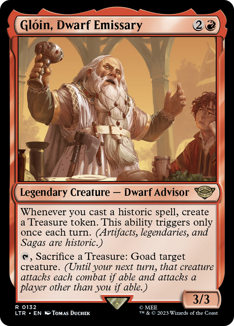 Glóin, Dwarf Emissary (LTR #132)