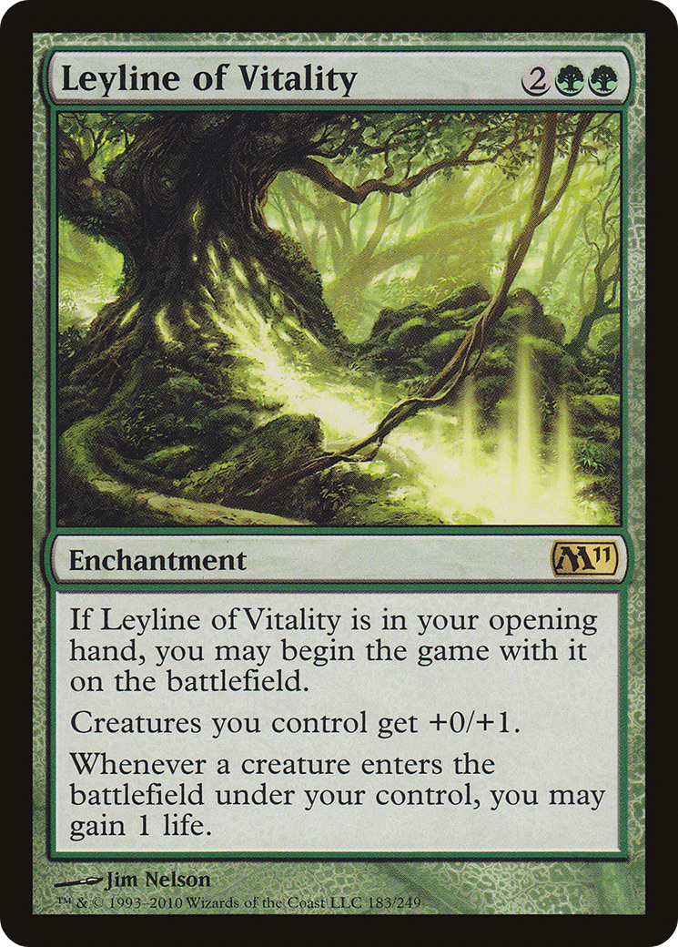 Leyline of Vitality (M11 #183)
