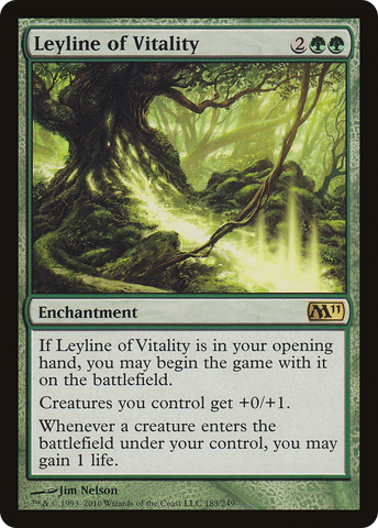 Leyline of Vitality (M11 #183)