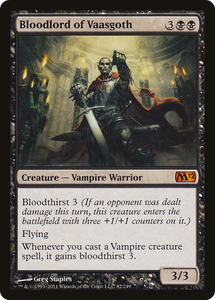Bloodlord of Vaasgoth (M12 #082)