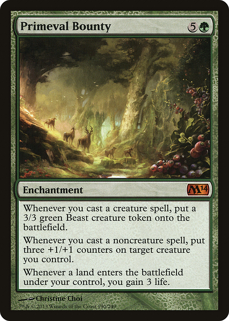 Primeval Bounty (M14 #190)