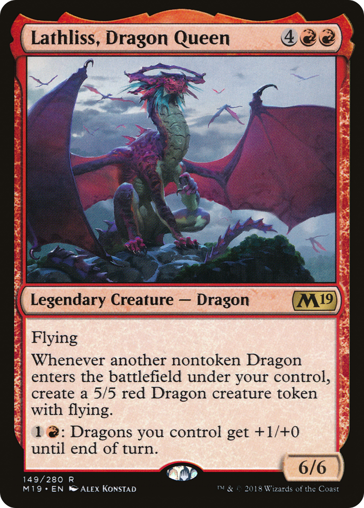 Lathliss, Dragon Queen (M19 #149)