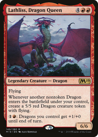 Lathliss, Dragon Queen (M19 #149)
