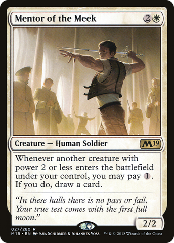 Mentor of the Meek (M19 #027)
