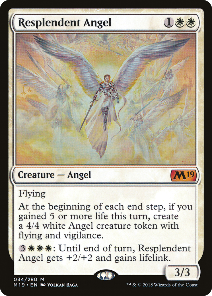 Resplendent Angel (M19 #034)