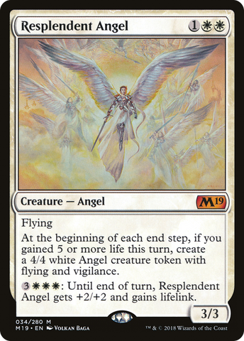 Resplendent Angel (M19 #034)