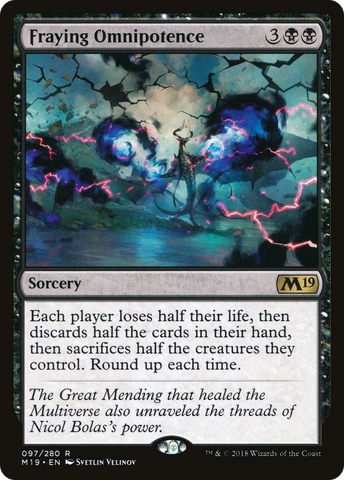 Fraying Omnipotence (C19 #097)