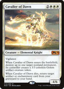 Cavalier of Dawn (M20 #010)