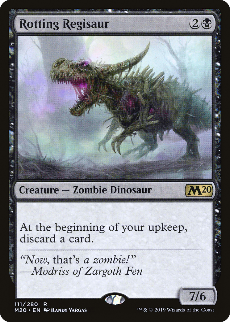 Rotting Regisaur (M20 #111)