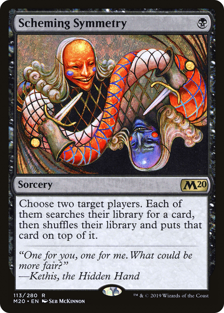 Scheming Symmetry (M20 #113)