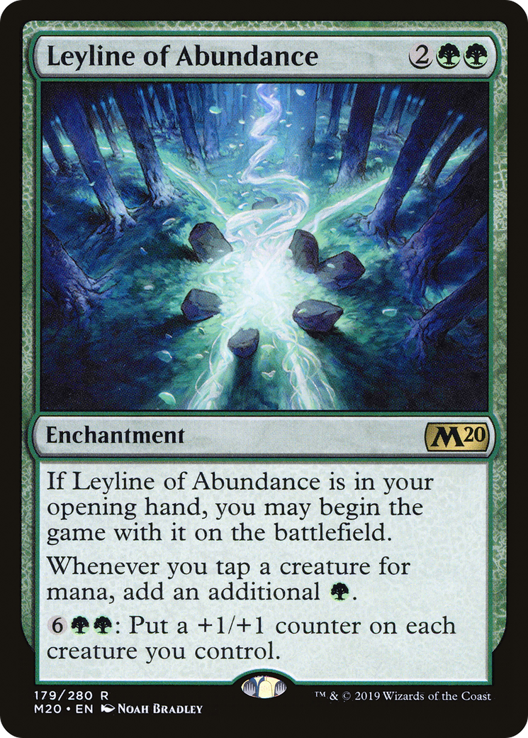 Leyline of Abundance (M20 #179)