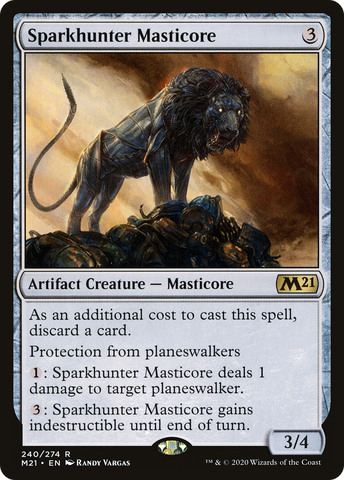 Sparkhunter Masticore (M21 #240)