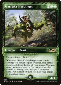 Garruk's Harbinger (M21 #307)