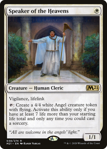 Speaker of the Heavens (M21 #038)