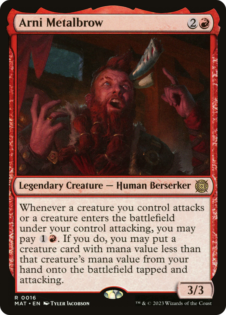 Arni Metalbrow (MAT #016)