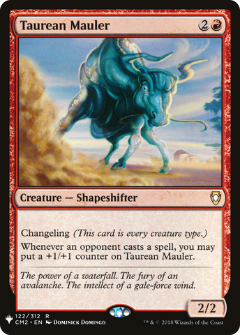 Taurean Mauler (PLST #122)