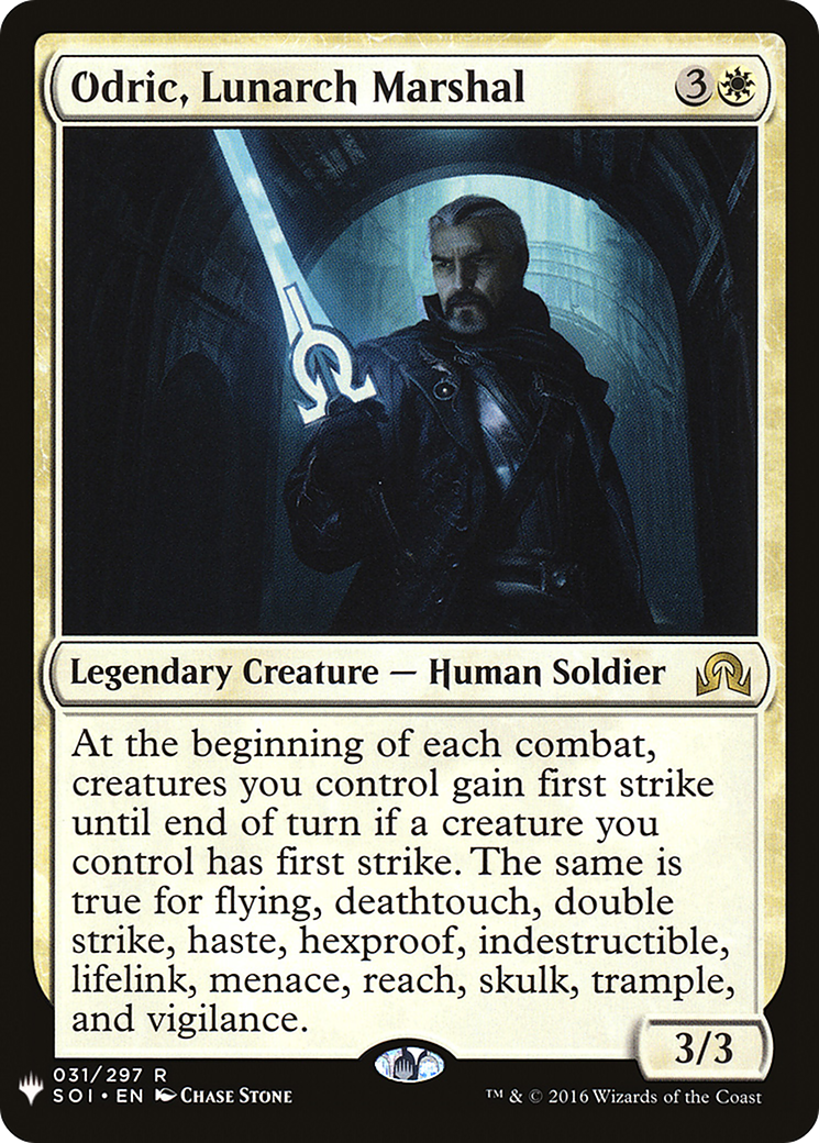 Odric, Lunarch Marshal (PLST #031)