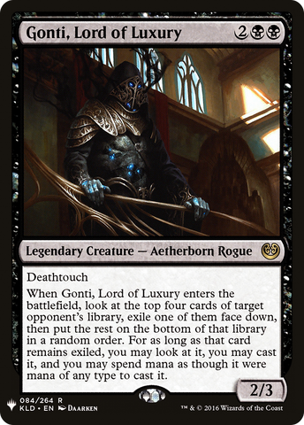 Gonti, Lord of Luxury (PLST #084)