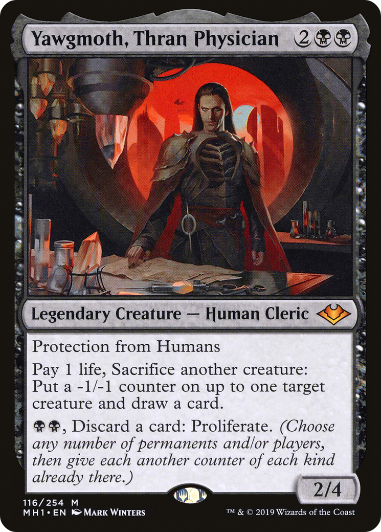 Yawgmoth, Thran Physician (MH1 #116)