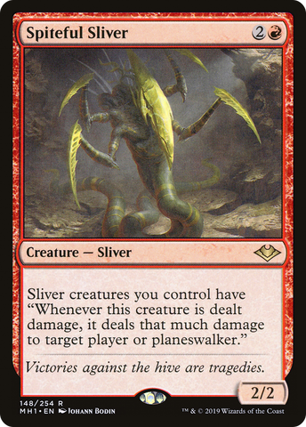 Spiteful Sliver (MH1 #148)