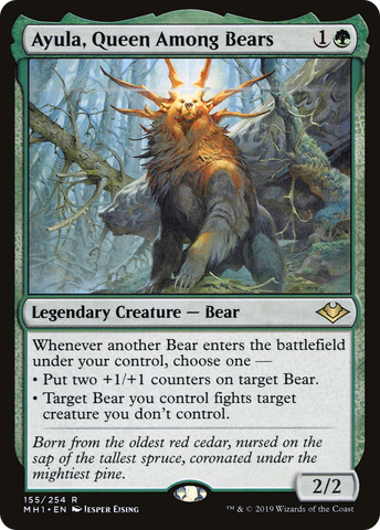 Ayula, Queen Among Bears (MH1 #155)